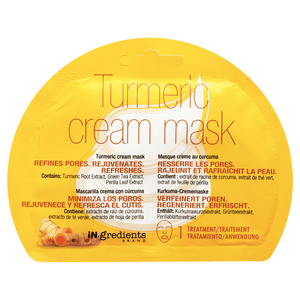 masque BAR iN.gredients Turmeric Cream Mask