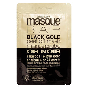masque BAR 24K Black Gold Cleansing Pore Peel Off Mask