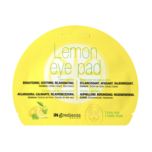 masque BAR IN.gredients Dark Circle Reducing Lemon Eye Pads