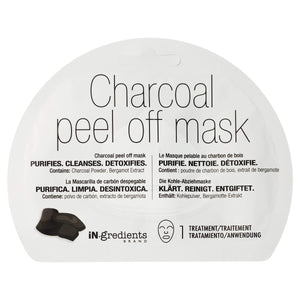 masque BAR IN.gredients Deep Cleaning Charcoal Peel Off Mask