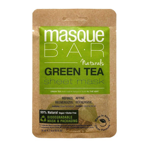 masque BAR Naturals Green Tea Soothing Sheet Mask