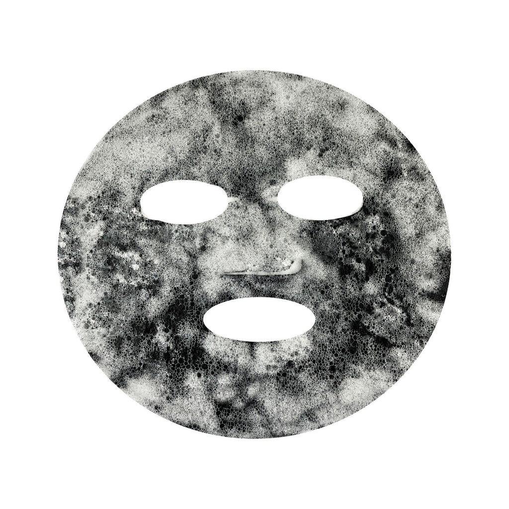 Images A Bubble Oil Control Face Mask Sheet With Bamboo Charcoal.